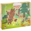 Animale Forest set magnetic cu 65 piese