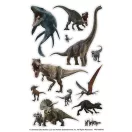 Jurassic World Wild set de 12 tatuaje