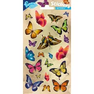 Animale Funny Autocolant cu fluture