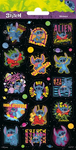Disney Lilo și Stitch Extrovert set de autocolante cu sclipici