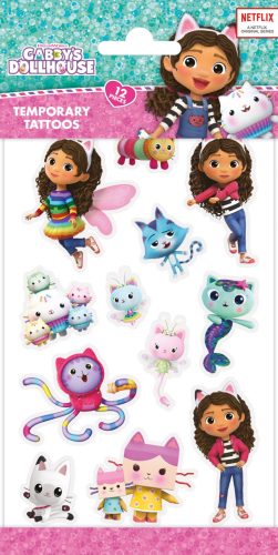 Gabby's Dollhouse Cats set de tatuaje 12 buc