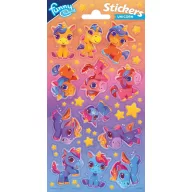 Unicorn Stars autocolant