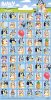 Bluey Bingo set mini autocolant