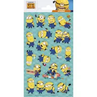 Minionii Crazy sticker sclipici