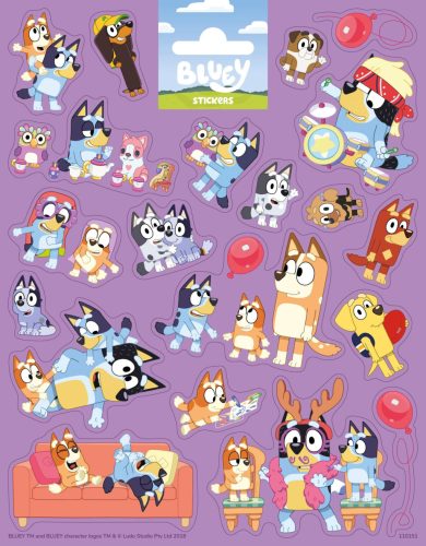 Bluey Play set de autocolante