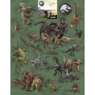 Jurassic World Attack autocolant