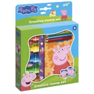 Purcelușa Peppa Happiness set creativ pentru ștampilare