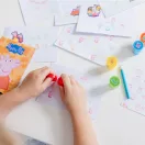Purcelușa Peppa Happiness set creativ pentru ștampilare