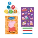 Purcelușa Peppa Happiness set creativ pentru ștampilare