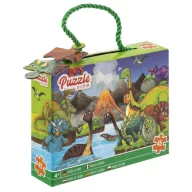 Dinozaur Vulcano puzzle 45 piese