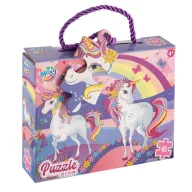 Unicorn Rainbow puzzle de 45 piese