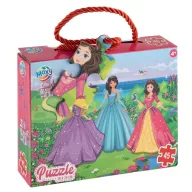 Prințese Garden puzzle 45 piese