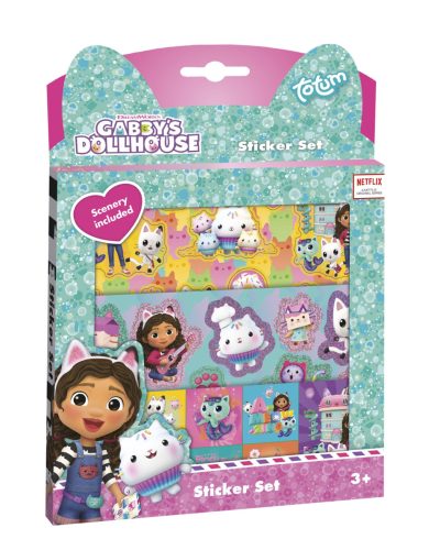 Gabby's Dollhouse Cats set de abțibilduri
