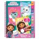 Gabby's Dollhouse Sprinkle Party set de autocolante puzzle și colorat