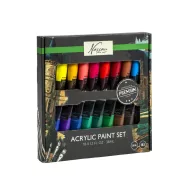 Colorat Nassau set de vopsele acrilice, 18 piese