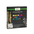 Colorat Nassau set de vopsele acrilice, 18 piese