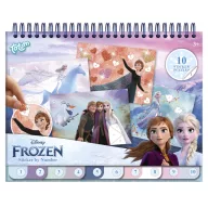   Disney Regatul de gheață Destiny set de autocolante puzzle și colorat
