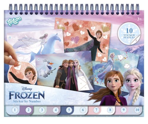 Disney Regatul de gheață Destiny set de autocolante puzzle și colorat