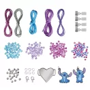 Disney Lilo și Stitch Purple set pentru realizat brățări cu charm-uri