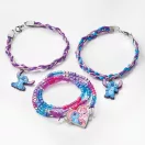 Disney Lilo și Stitch Purple set pentru realizat brățări cu charm-uri