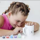 Disney Lilo și Stitch Alien cană din porțelan de pictat 235 ml în cutie cadou