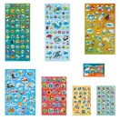 Strumfii Happy set super de autocolante cu joc