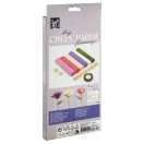 Colorat Summer set decorativ din hârtie creponată cu flori