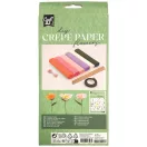 Colorat Autumn set decorativ cu flori din hârtie creponată