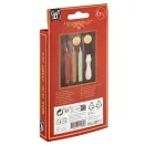 Colorat Rose Set de sigiliu din ceară de Crăciun