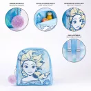 Disney Regatul de gheață Sparkly rucsac holografic, geantă 21 cm