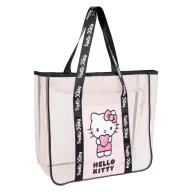 Hello Kitty Geantă de plajă transparentă premium 62 cm