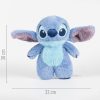 Disney Lilo și Stitch Cute rucsac de pluș, geantă 28 cm
