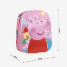 Purcelușa Peppa Sunshine Rucsac 3D, geantă 31 cm