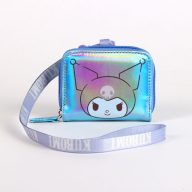 Hello Kitty Blue Iridescent portofel