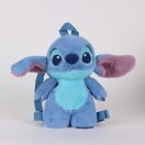 Disney Lilo și Stitch Blue Alien rucsac din pluș, geantă 30 cm