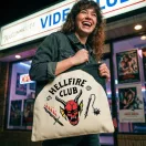 Stranger Things Hellfire Club geantă de cumpărături 40 cm