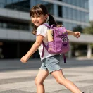 Dora Exploratoarea Purple Smile rucsac, geantă 30 cm