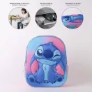 Disney Lilo și Stitch Galaxy Rucsac 3D, geantă 30 cm