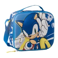 Sonic Ariciul Power Run Geantă termo 3D pentru prânz 26 cm
