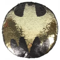 Batman pernă decorativă reversibilă cu paiete 30 cm