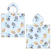 Bluey poncho prosop de plajă 50x115 cm