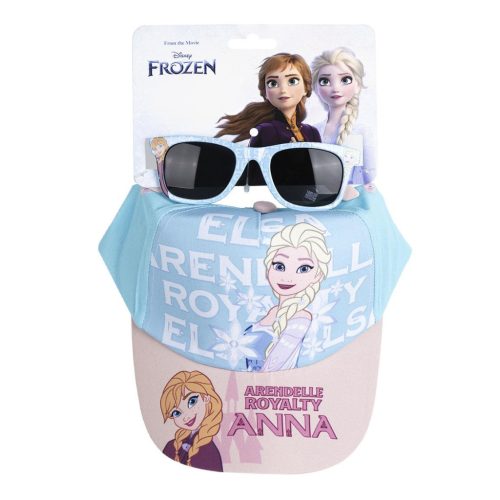 Disney Regatul de gheață Royalty set de ochelari de soare și șapcă de baseball