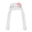Hello Kitty White căciulă pentru copii cu urechi mobile