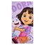 Dora Exploratoarea Happy prosop de baie, prosop de plajă 70x140cm (Uscare Rapidă)
