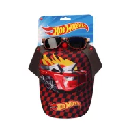   Hot Wheels Racing set cu ochelari de soare și șapcă de baseball