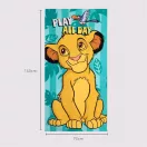 Disney Regele Leu All Day prosop de baie, prosop de plajă 70x140cm (Uscare Rapidă)