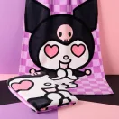 Hello Kitty Kuromi Heart prosoape de baie, prosop de plaja 70x140cm (Fast Dry)