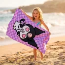 Hello Kitty Kuromi Heart prosoape de baie, prosop de plaja 70x140cm (Fast Dry)