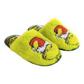   Grinchul Green papuci de iarnă pentru adulți mărimea 44/45