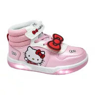   Hello Kitty Red Bow Pantofi de stradă LED luminoși cu lumină intermitentă 25-32